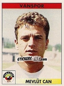 Sticker Mevlüt Can - Türkiye 1. Futbol Ligi 1996-1997 - Panini
