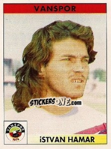 Figurina Istvan Hamar - Türkiye 1. Futbol Ligi 1996-1997 n. 224 - Panini