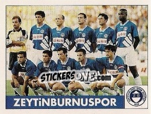 Sticker Team - Türkiye 1. Futbol Ligi 1996-1997 - Panini