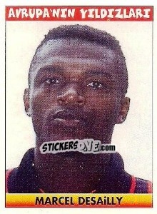 Sticker Marcel Desailly (France) - Türkiye 1. Futbol Ligi 1996-1997 - Panini
