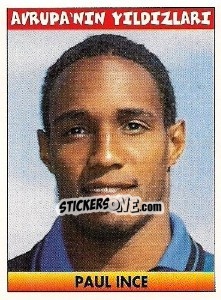 Sticker Paul Ince (England) - Türkiye 1. Futbol Ligi 1996-1997 n. 251 - Panini