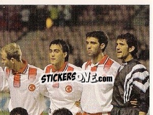 Sticker Turkey National Team (Puzzel 2) - Türkiye 1. Futbol Ligi 1996-1997 n. 2 - Panini