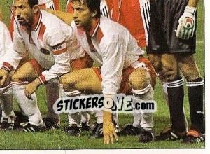 Sticker Turkey National Team (Puzzel 4) - Türkiye 1. Futbol Ligi 1996-1997 n. 4 - Panini