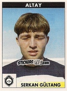 Cromo Serkan Gültang - Türkiye 1. Futbol Ligi 1996-1997 n. 8 - Panini