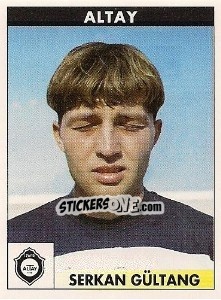 Sticker Serkan Gültang - Türkiye 1. Futbol Ligi 1996-1997 - Panini