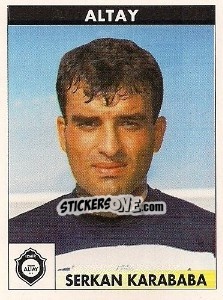 Cromo Serkan Karababa - Türkiye 1. Futbol Ligi 1996-1997 n. 11 - Panini