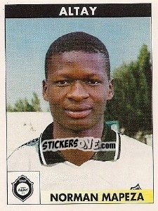 Figurina Norman Mapeza - Türkiye 1. Futbol Ligi 1996-1997 n. 14 - Panini