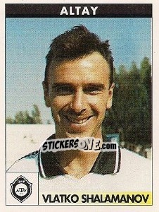 Cromo Vlatko Shalamanov - Türkiye 1. Futbol Ligi 1996-1997 - Panini