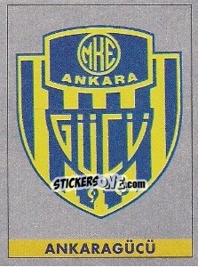 Figurina Badge - Türkiye 1. Futbol Ligi 1996-1997 - Panini