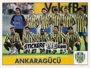 Sticker Team - Türkiye 1. Futbol Ligi 1996-1997 n. 19 - Panini