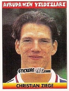 Sticker Christian Ziege (Germany) - Türkiye 1. Futbol Ligi 1996-1997 n. 258 - Panini