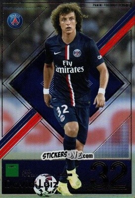 Sticker David Luiz - Football League 2015. PFL09 n. 70 - Panini