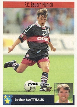 Sticker Lothar Matteus - Los mejores Equipos de Europa 1997-98 n. 39 - Panini