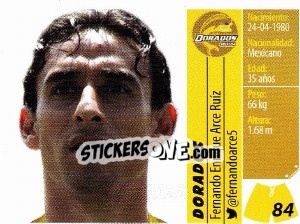 Sticker Fernando Enrique Arce Ruíz