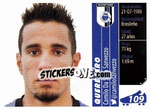 Sticker Camilo Da Silva Sanvezzo - Liga BBVA Bancomer Apertura 2015 n. 109 - Panini