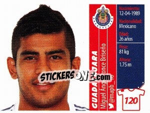Sticker Miguel Ángel Ponce Briseño
