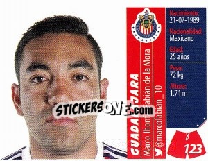 Sticker Marco Fabián