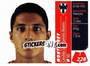 Sticker Cándido Saul Ramírez Montes