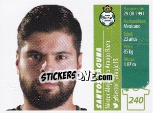 Sticker Néstor Alejandro Araujo Razo