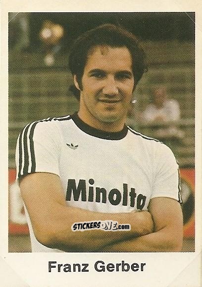 Sticker Franz Gerber