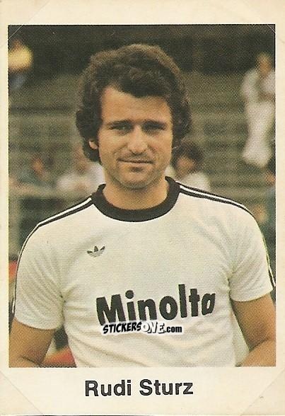 Sticker Rudi Sturz
