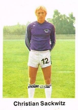Cromo Christian Sackewitz - Fussball 1976-1977 n. 94 - Bergmann
