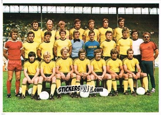 Cromo Mannschaft - Fussball 1976-1977 n. 98 - Bergmann