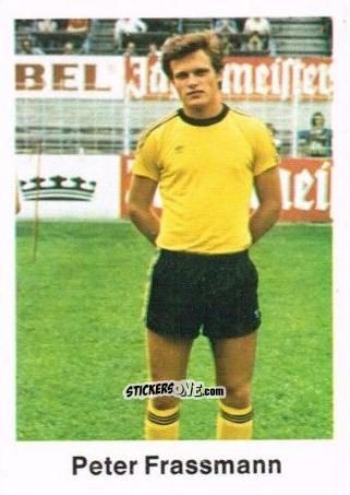 Sticker Peter Frassmann - Fussball 1976-1977 n. 102 - Bergmann