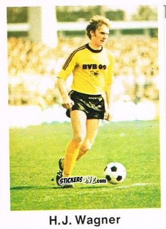 Cromo H.J. Werner - Fussball 1976-1977 n. 110 - Bergmann