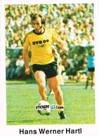 Figurina Hans Werner Hartl - Fussball 1976-1977 n. 120 - Bergmann