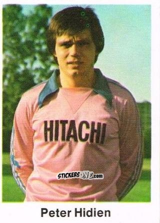 Figurina Peter Hidien - Fussball 1976-1977 n. 127 - Bergmann