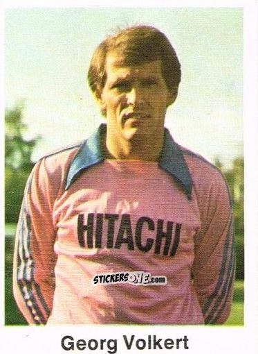 Figurina Georg Volkert - Fussball 1976-1977 n. 129 - Bergmann
