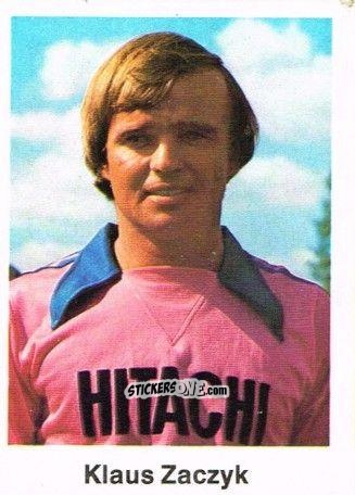 Cromo Klaus Zaczky - Fussball 1976-1977 n. 131 - Bergmann
