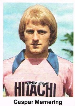Sticker Caspar Memering - Fussball 1976-1977 n. 132 - Bergmann