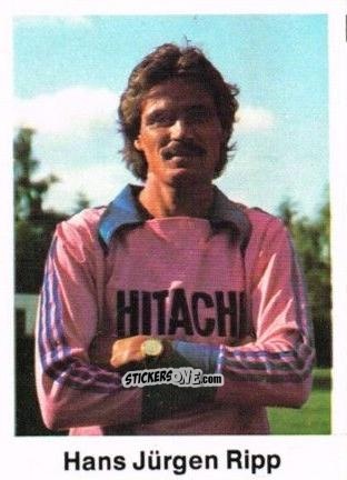 Cromo Hans Jurgen Ripp - Fussball 1976-1977 n. 139 - Bergmann