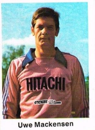 Cromo Uwe Mackensen - Fussball 1976-1977 n. 141 - Bergmann