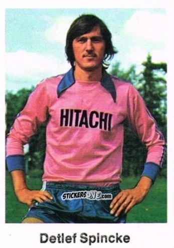 Sticker Detlef Spincke - Fussball 1976-1977 n. 144 - Bergmann