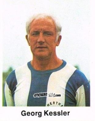 Figurina Georg Kessler - Fussball 1976-1977 n. 147 - Bergmann