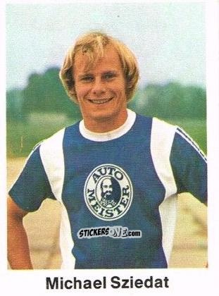Figurina Michael Sziedat - Fussball 1976-1977 n. 155 - Bergmann