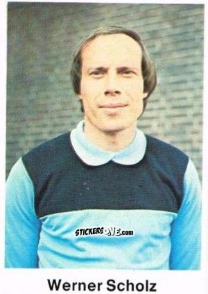 Sticker Werner Scholz - Fussball 1976-1977 n. 169 - Bergmann