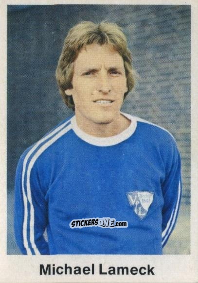 Sticker Michael Lameck - Fussball 1976-1977 n. 173 - Bergmann