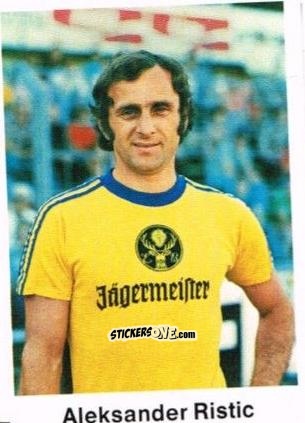 Cromo Aleksander Ristic - Fussball 1976-1977 n. 201 - Bergmann