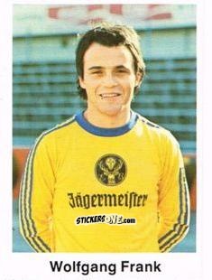 Figurina Wolfgang Frank - Fussball 1976-1977 n. 202 - Bergmann