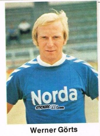 Figurina Werner Görtz - Fussball 1976-1977 n. 209 - Bergmann