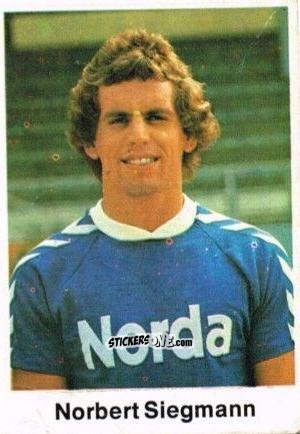 Sticker Norbert Siegmann - Fussball 1976-1977 n. 227 - Bergmann