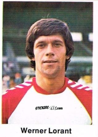 Figurina Werner Lorant - Fussball 1976-1977 n. 284 - Bergmann