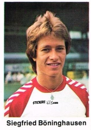 Sticker Siegrfied Boninghausen - Fussball 1976-1977 n. 290 - Bergmann
