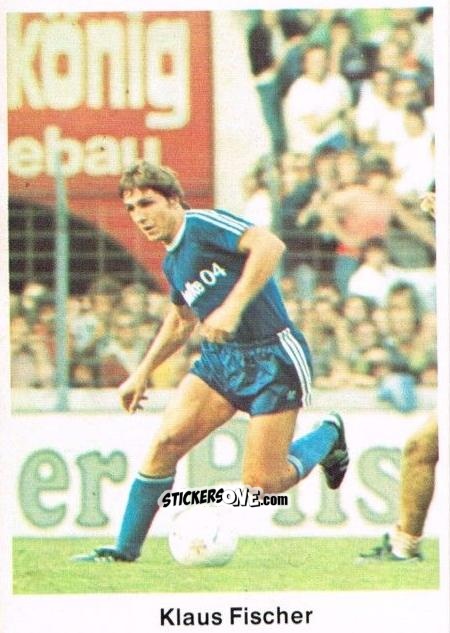 Cromo Klaus Fischer - Fussball 1976-1977 n. 381 - Bergmann