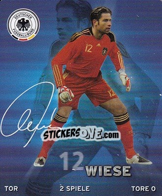 Sticker Tim Wiese - DFB-Sammelalbum 2010 n. 12 - Rewe