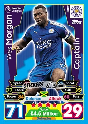 Cromo Wes Morgan